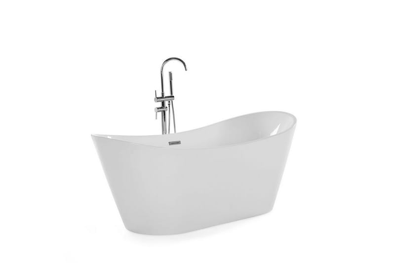 Menailo Badkar Fristående 180 cm - Vit - Hus & renovering - Kök & bad - Badrum - Badkar
