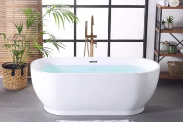 Mirantes Badkar Fristående - Vit - Hus & renovering - Kök & bad - Badrum - Badkar - Fristående badkar