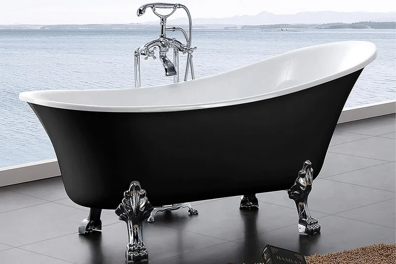 Tassbadkar Bathlife Fossing Svart