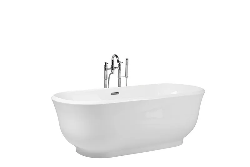Tesoro Badkar 170 cm - Vit - Hus & renovering - Kök & bad - Badrum - Badkar - Fristående badkar