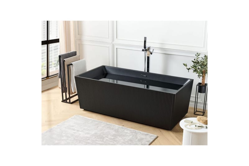 Badkar Gocta Svart, 80x170x60 cm - Svart, 80x170x60 cm - Hus & renovering - Kök & bad - Badrum - Badkar