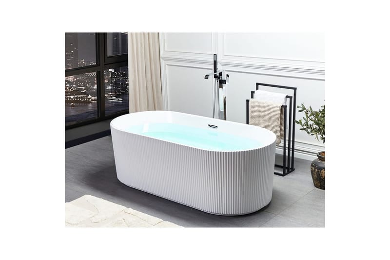 Badkar Gocta Vit, 80x169x58 cm - Vit, 80x169x58 cm - Hus & renovering - Kök & bad - Badrum - Badkar