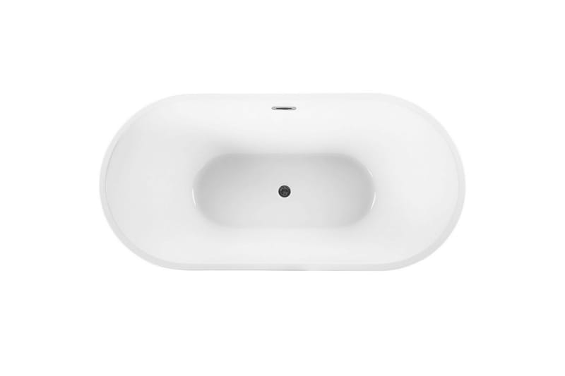 Badkar Havana Svart/Silver/Vit, 72x170x59 cm - Svart/Silver/Vit, 72x170x59 cm - Hus & renovering - Kök & bad - Badrum - Badkar