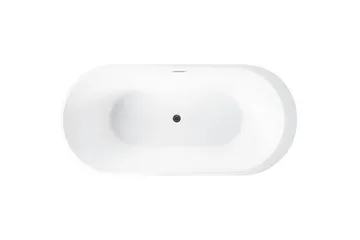 Badkar Nevis Röd/vit/silver, 78x170x59 cm - Röd/vit/silver, 78x170x59 cm - Hus & renovering - Kök & bad - Badrum - Badkar