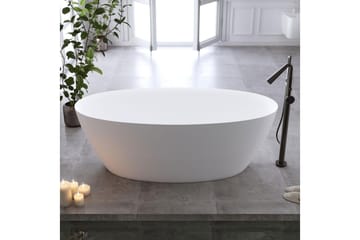 Bathlife Sund Sittbadkar 170 cm - Matt Vit - Hus & renovering - Kök & bad - Badrum - Badkar