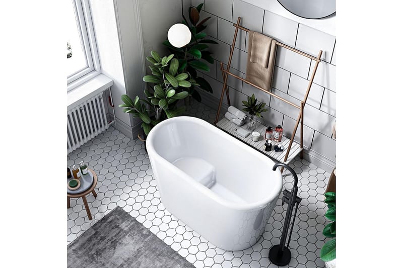 Ideal Sittbadkar Bathlife - Vit - Hus & renovering - Kök & bad - Badrum - Badkar