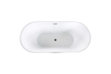 Badkar Pinel Silver/Vit - Silver/Vit - Hus & renovering - Kök & bad - Badrum - Badkar