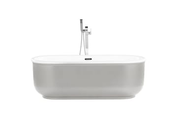 Badkar Pinel Silver/Vit - Silver/Vit - Hus & renovering - Kök & bad - Badrum - Badkar