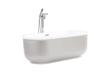 Badkar Pinel Silver/Vit - Silver/Vit - Hus & renovering - Kök & bad - Badrum - Badkar