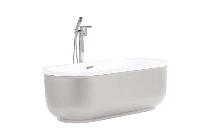 Badkar Pinel Silver/Vit - Silver/Vit - Hus & renovering - Kök & bad - Badrum - Badkar