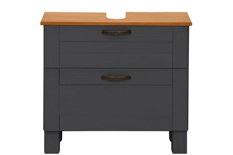 Alby Tvättställsskåp 60 cm - Grå - Hus & renovering - Kök & bad - Badrum - Badrumsmöbler & badrumsinredning - Tvättställsskåp & kommod