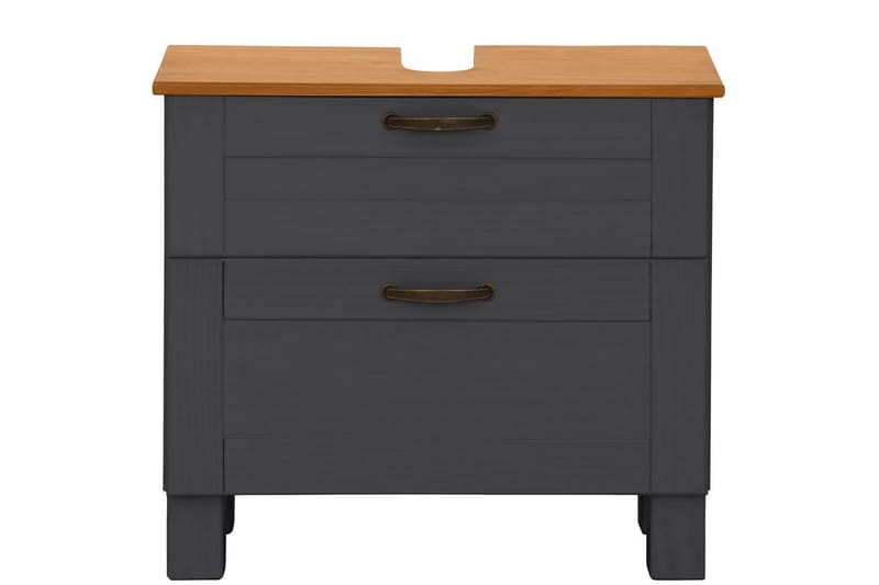 Alby Tvättställsskåp 60 cm - Grå - Hus & renovering - Kök & bad - Badrum - Badrumsmöbler & badrumsinredning - Tvättställsskåp & kommod