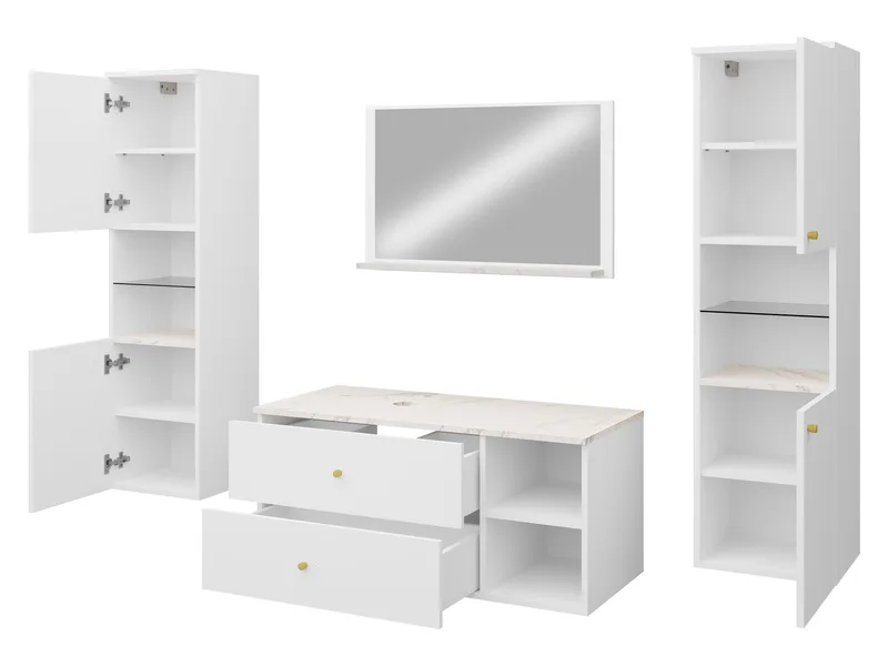 Askersund Möbelset för Badrum - Beige - Hus & renovering - Kök & bad - Badrum - Badrumsmöbler & badrumsinredning - Kompletta möbelpaket badrum