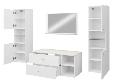 Askersund Möbelset för Badrum - Beige - Hus & renovering - Kök & bad - Badrum - Badrumsmöbler & badrumsinredning - Kompletta möbelpaket badrum