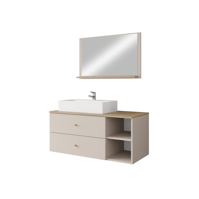 Askersund Möbelset för Badrum, Beige