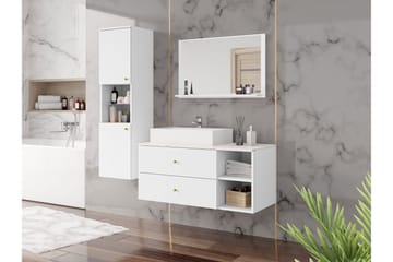 Askersund Möbelset för Badrum - Vit - Hus & renovering - Kök & bad - Badrum - Badrumsmöbler & badrumsinredning - Kompletta möbelpaket badrum