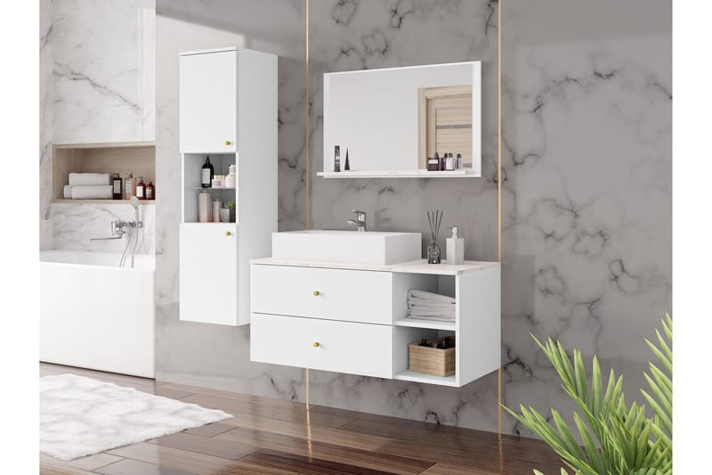 Askersund Möbelset för Badrum - Hus & renovering - Kök & bad - Badrum - Badrumsmöbler & badrumsinredning - Kompletta möbelpaket badrum