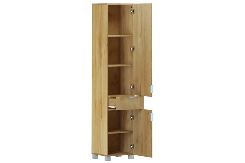 Atlas Högskåp till Badrum 181x38x36 cm - Natur - Hus & renovering - Kök & bad - Badrum - Badrumsmöbler & badrumsinredning - Badrumsskåp