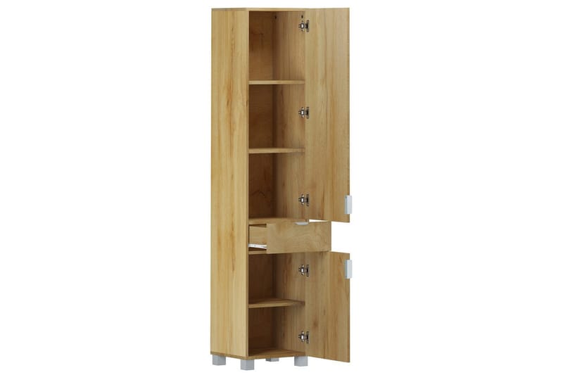 Atlas Högskåp till Badrum 181x38x36 cm - Natur - Hus & renovering - Kök & bad - Badrum - Badrumsmöbler & badrumsinredning - Badrumsskåp