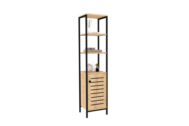 Andifli Badrumsförvaring 38x162,2 cm - Blå - Hus & renovering - Kök & bad - Badrum - Badrumsmöbler & badrumsinredning - Badrumsförvaring
