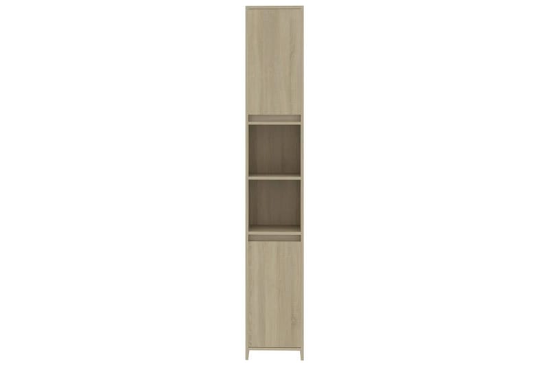 Badrumsskåp sonoma-ek 30x30x183,5 cm spånskiva - Brun - Hus & renovering - Kök & bad - Badrum - Badrumsmöbler & badrumsinredning - Badrumsförvaring