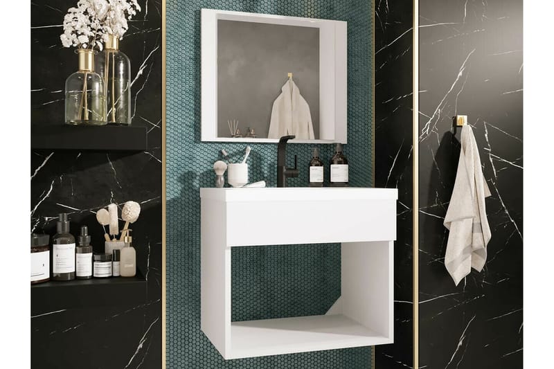 Dunvegan Badrumsförvaring - Svart - Hus & renovering - Kök & bad - Badrum - Badrumsmöbler & badrumsinredning - Badrumsförvaring