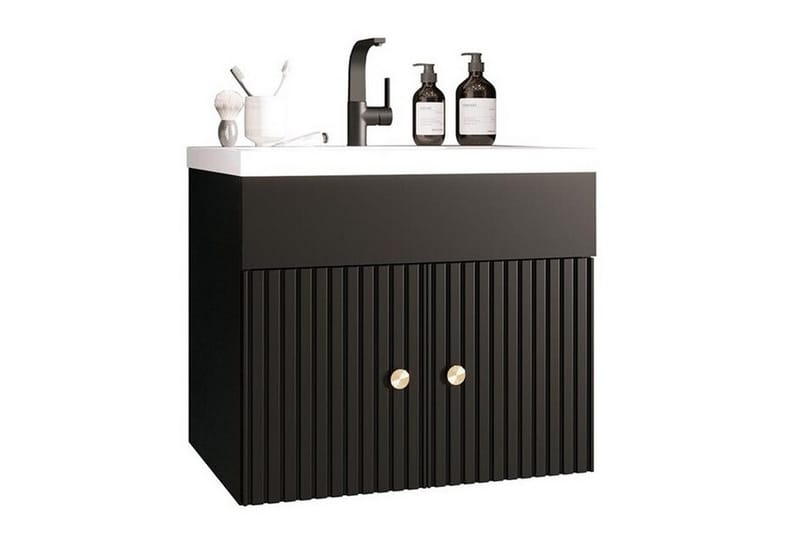 Dunvegan Badrumsförvaring - Svart - Hus & renovering - Kök & bad - Badrum - Badrumsmöbler & badrumsinredning - Badrumsförvaring
