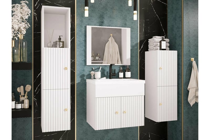 Dunvegan Badrumsförvaring - Vit - Hus & renovering - Kök & bad - Badrum - Badrumsmöbler & badrumsinredning - Badrumsförvaring