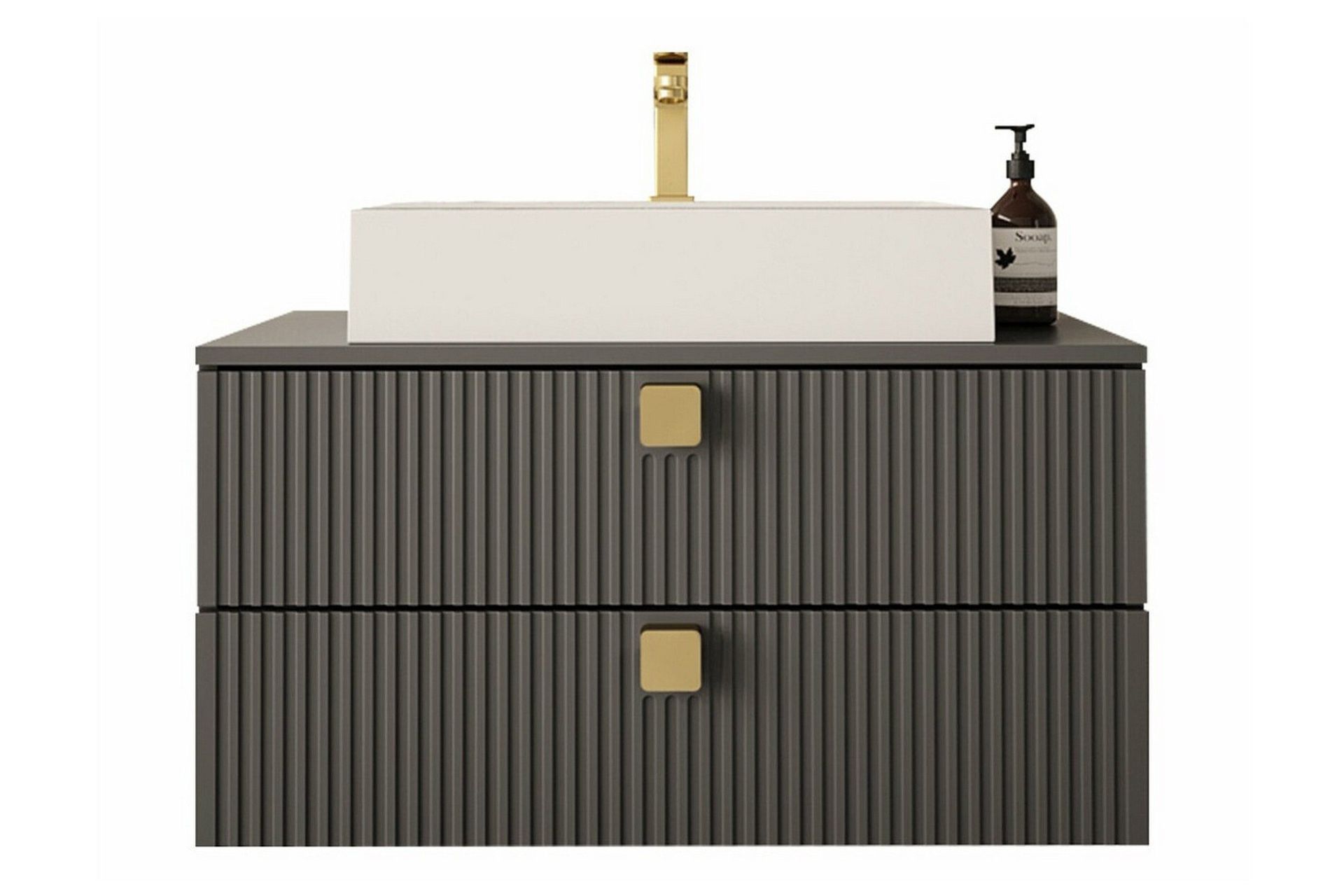 Concept 55 Glenndale Badrumsförvaring Grå - Hus & renovering - Trademax