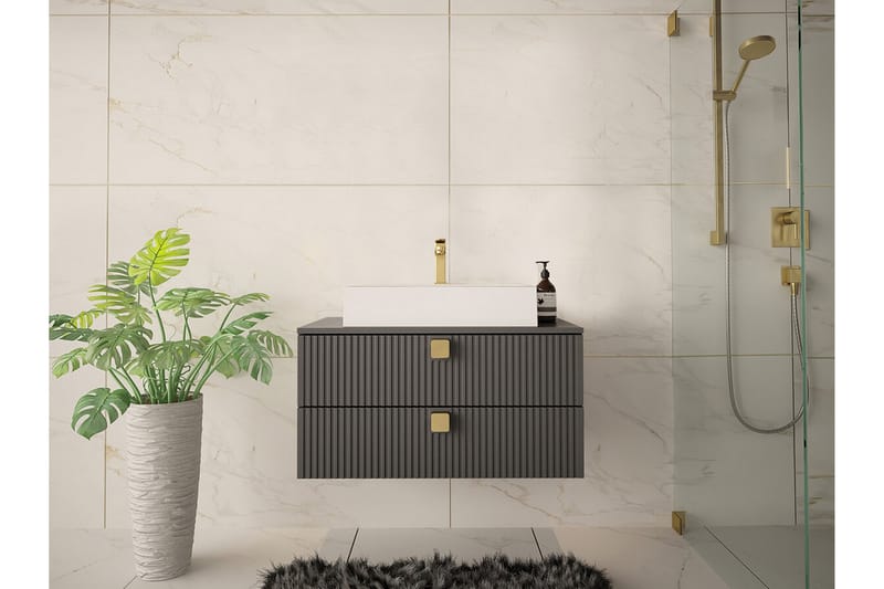Glenndale Badrumsförvaring - Grå - Hus & renovering - Kök & bad - Badrum - Badrumsmöbler & badrumsinredning - Badrumsförvaring