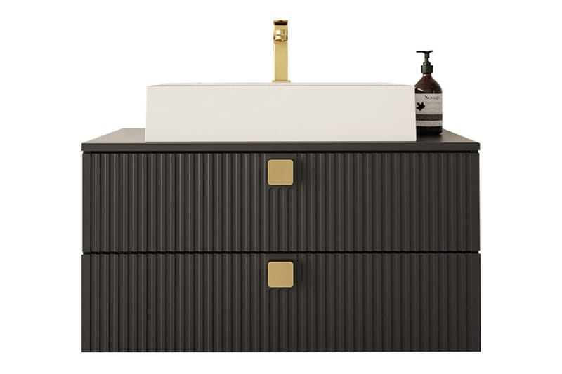 Glenndale Badrumsförvaring, Svart