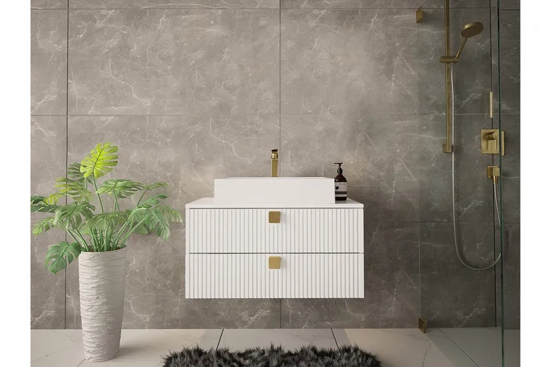 Glenndale Badrumsförvaring - Vit - Hus & renovering - Kök & bad - Badrum - Badrumsmöbler & badrumsinredning - Badrumsförvaring