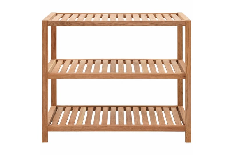 Badrumshylla massivt valnötsträ 65x40x55 cm - Brun - Hus & renovering - Kök & bad - Badrum - Badrumsmöbler & badrumsinredning - Badrumshylla