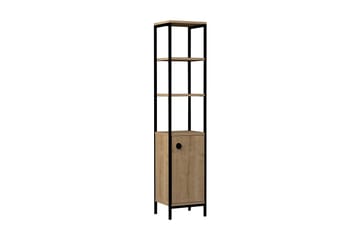 Dasaki Badrumsförvaring 162x38 cm 4 Hyllor - Blå/Antracit - Hus & renovering - Kök & bad - Badrum - Badrumsmöbler & badrumsinredning - Badrumshylla