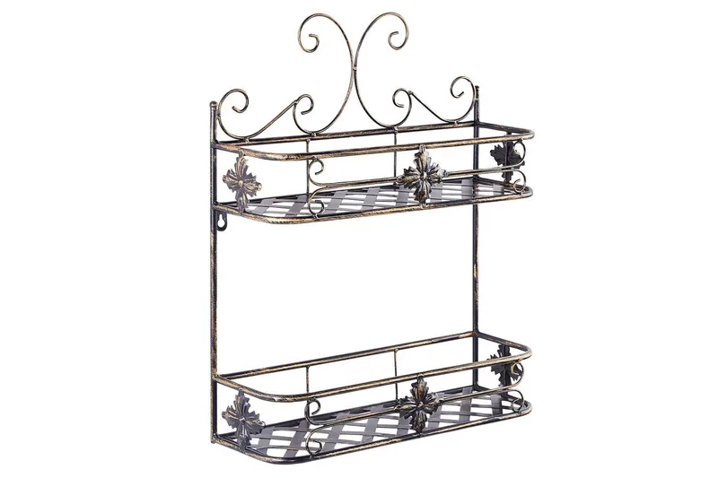 Badrumshylla Marayes Svart - Svart - Hus & renovering - Kök & bad - Badrum - Badrumsmöbler & badrumsinredning - Badrumshylla