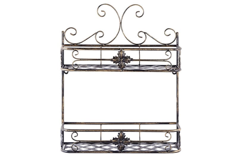 Badrumshylla Marayes Svart - Svart - Hus & renovering - Kök & bad - Badrum - Badrumsmöbler & badrumsinredning - Badrumshylla