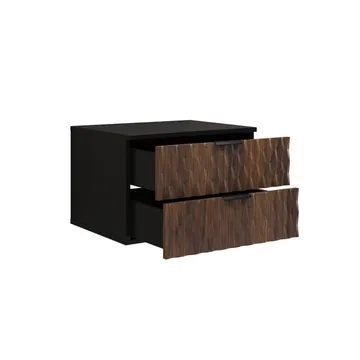 Badrumsmöbel Enzo med 2 Lådor Väggmonterad - 63 cm - Hus & renovering - Kök & bad - Badrum - Badrumsmöbler & badrumsinredning - Spegelskåp badrum
