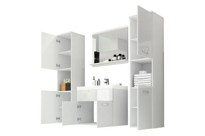 Badrumsmöbler - Natur - Hus & renovering - Kök & bad - Badrum - Badrumsmöbler & badrumsinredning - Kompletta möbelpaket badrum