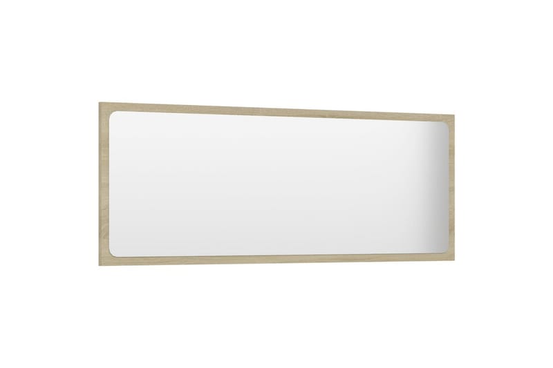 Badrumsmöbler set 2 delar vit och sonoma-ek spånskiva - Vit - Hus & renovering - Kök & bad - Badrum - Badrumsmöbler & badrumsinredning - Kompletta möbelpaket badrum