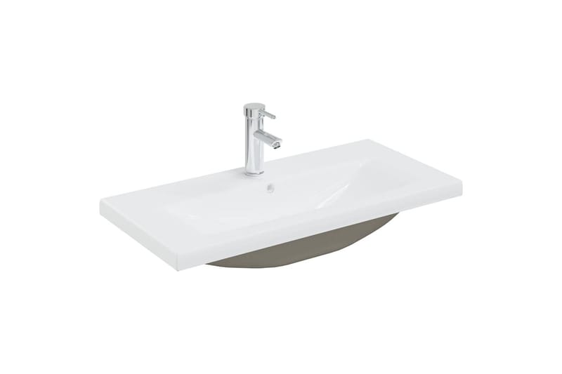 Badrumsmöbler set vit spånskiva - Vit - Hus & renovering - Kök & bad - Badrum - Badrumsmöbler & badrumsinredning - Kompletta möbelpaket badrum