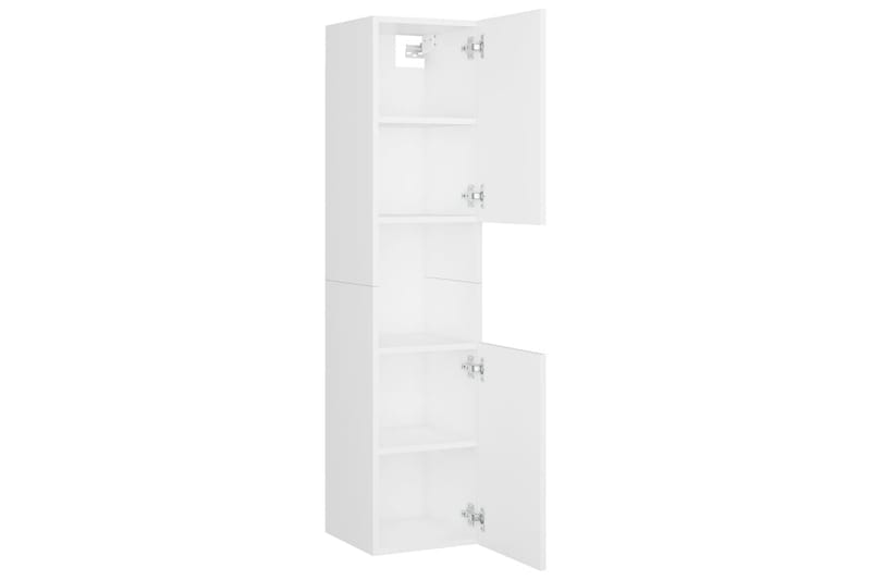 Badrumsmöbler set vit spånskiva - Vit - Hus & renovering - Kök & bad - Badrum - Badrumsmöbler & badrumsinredning - Kompletta möbelpaket badrum