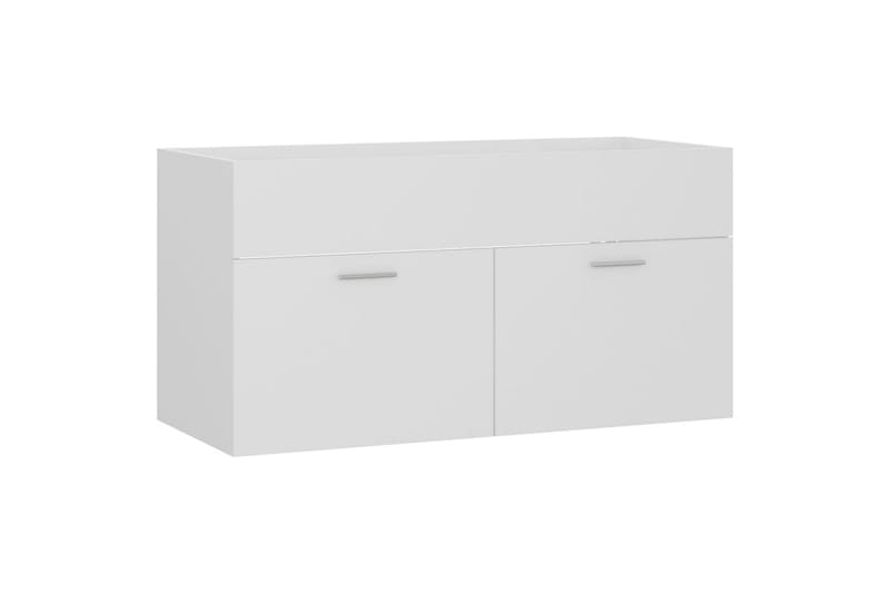 Badrumsmöbler set vit spånskiva - Vit - Hus & renovering - Kök & bad - Badrum - Badrumsmöbler & badrumsinredning - Kompletta möbelpaket badrum