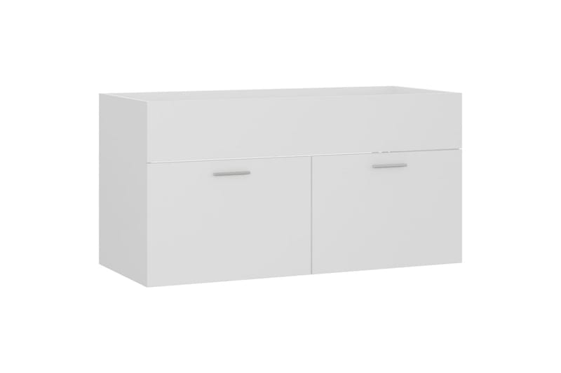 Badrumsmöbler set vit spånskiva - Vit - Hus & renovering - Kök & bad - Badrum - Badrumsmöbler & badrumsinredning - Kompletta möbelpaket badrum