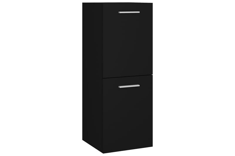 Badrumsmöbler svart spånskiva - Svart - Hus & renovering - Kök & bad - Badrum - Badrumsmöbler & badrumsinredning - Kompletta möbelpaket badrum