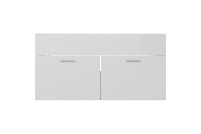 Badrumsmöbler vit högglans spånskiva - Vit - Hus & renovering - Kök & bad - Badrum - Badrumsmöbler & badrumsinredning - Kompletta möbelpaket badrum