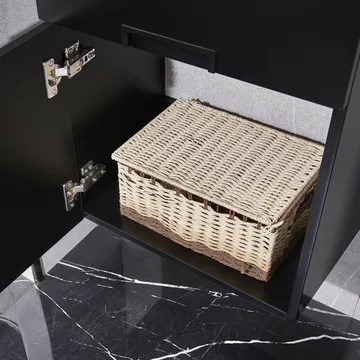 Badrumspaket 60cm | Kommod & sidoskåp i tålig MDF | LED-spegel - Hus & renovering - Kök & bad - Badrum - Badrumsmöbler & badrumsinredning - Kompletta möbelpaket badrum
