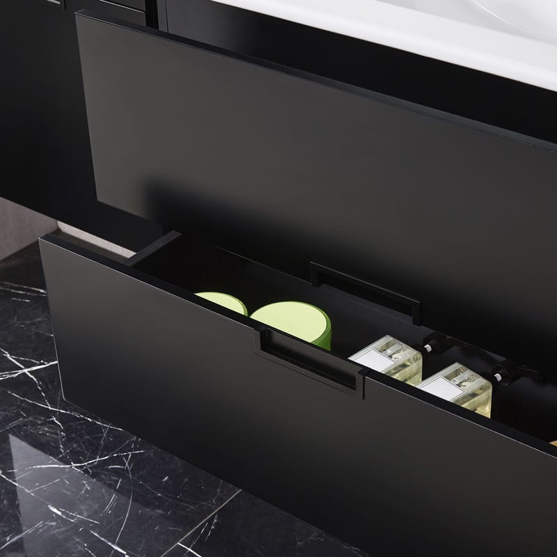 Badrumspaket 60cm | Kommod & sidoskåp i tålig MDF | LED-spegel - Hus & renovering - Kök & bad - Badrum - Badrumsmöbler & badrumsinredning - Kompletta möbelpaket badrum