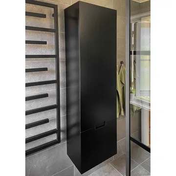 Badrumspaket 60cm | Kommod & sidoskåp i tålig MDF | LED-spegel - Hus & renovering - Kök & bad - Badrum - Badrumsmöbler & badrumsinredning - Kompletta möbelpaket badrum