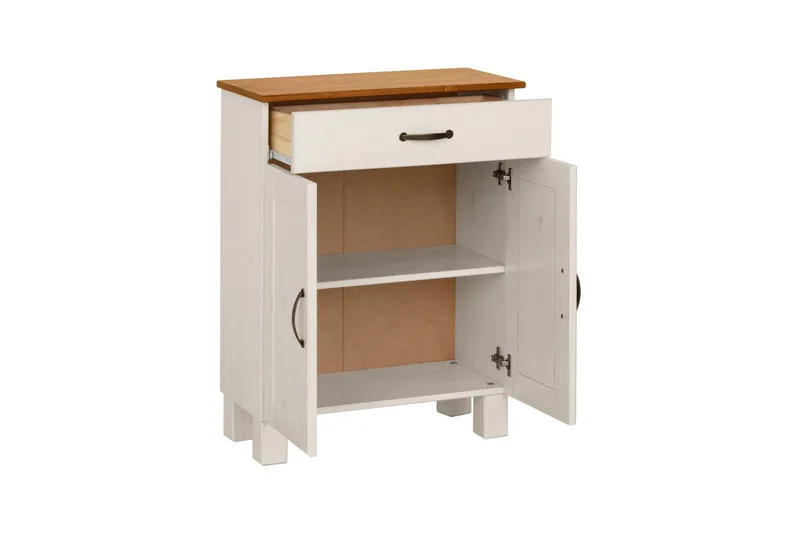 Badrumsskåp Alby 60x30x80 cm, Vit/Honung - 60x30x80 cm, Vit/Honung - Hus & renovering - Kök & bad - Badrum - Badrumsmöbler & badrumsinredning - Badrumsskåp