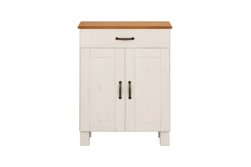 Badrumsskåp Alby 60x30x80 cm, Vit/Honung - 60x30x80 cm, Vit/Honung - Hus & renovering - Kök & bad - Badrum - Badrumsmöbler & badrumsinredning - Badrumsskåp